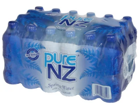Pure NZ Spring Water 24pk - Cafe Supply