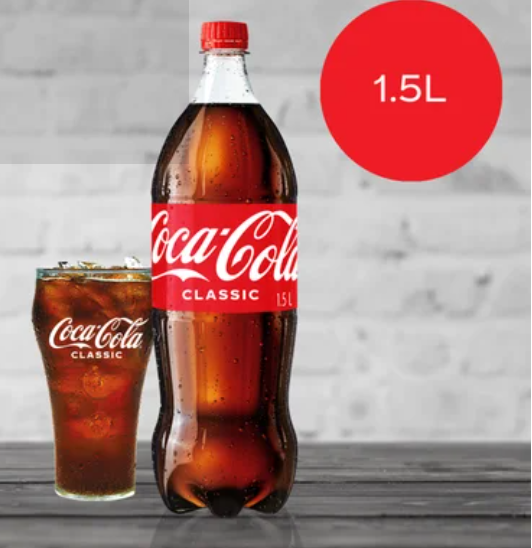 Coca-Cola Soft Drink 1.5l - Cafe Supply