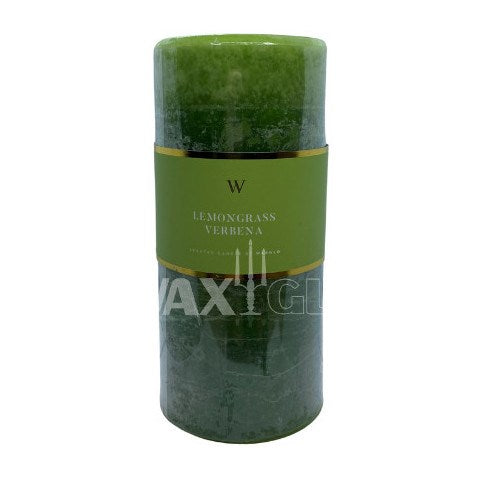 'W' Scented Range Pillar Candles - Cafe Supply