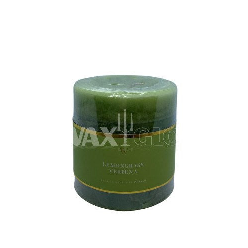 'W' Scented Range Pillar Candles - Cafe Supply