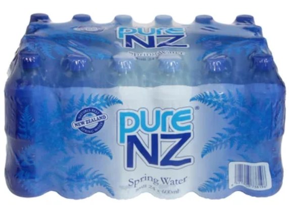 Pure NZ Spring Water 24pk - Cafe Supply