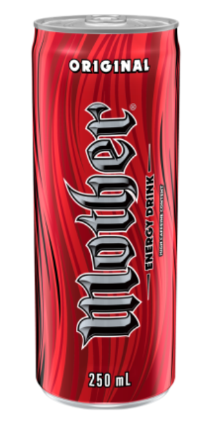 Mother Energy Drink Can 250ml - Cafe Supply