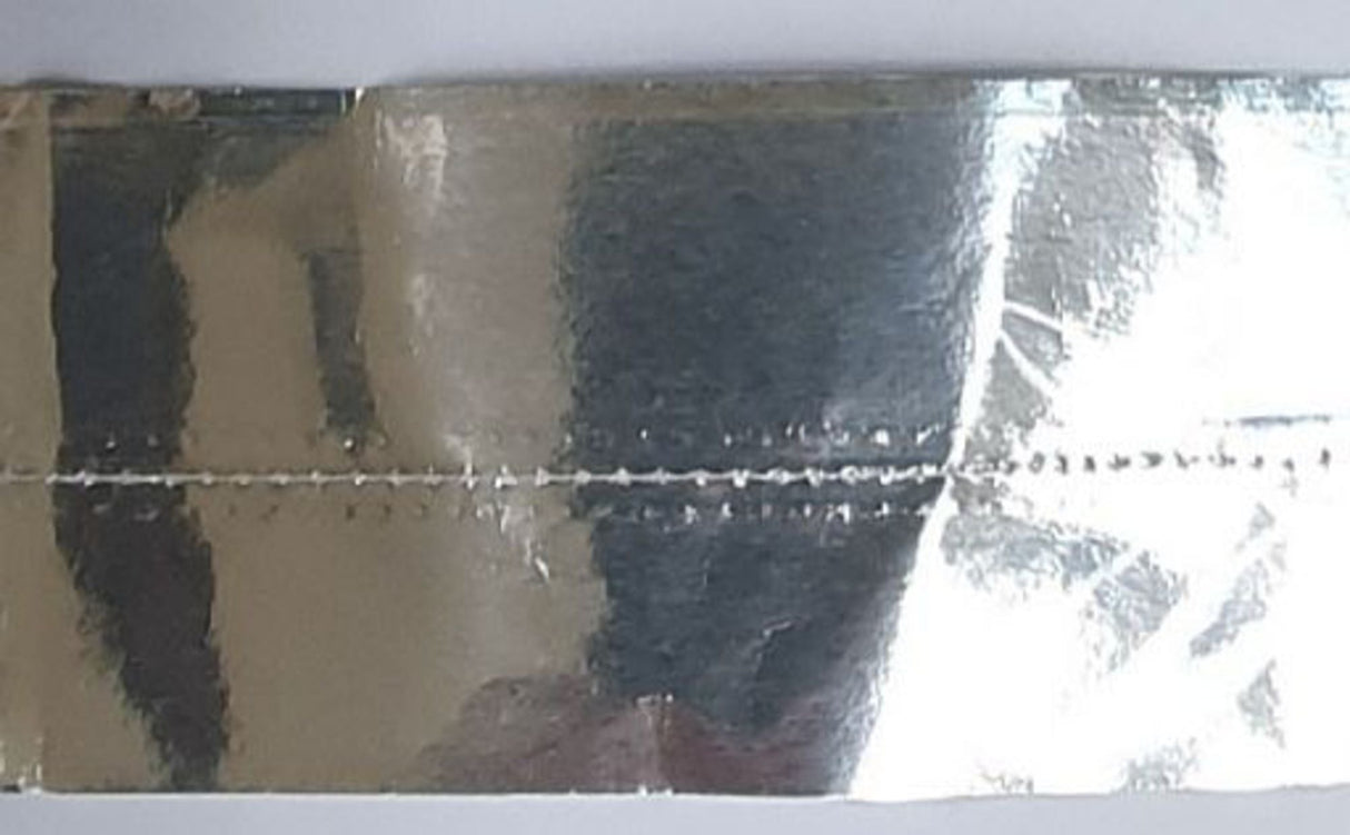 Cake Band Plain Silver 63mm (7m) - SOLD OUT - Cafe Supply