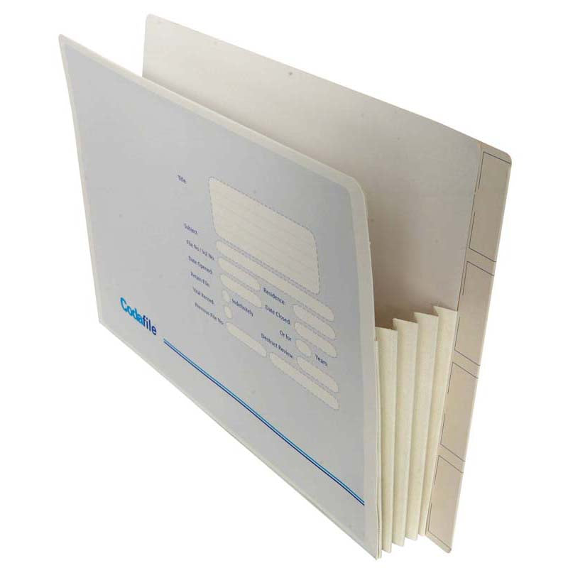 Codafile Concertina Box 25 - Cafe Supply