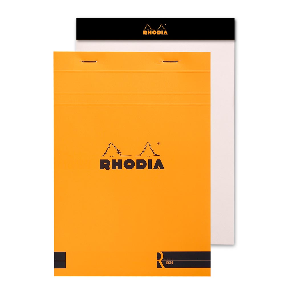 Rhodia le R Pad No. 16 A5 Blank Orange - Cafe Supply