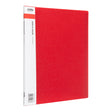 Icon Display Book A4 with Insert Spine 10 Pocket Red - Cafe Supply