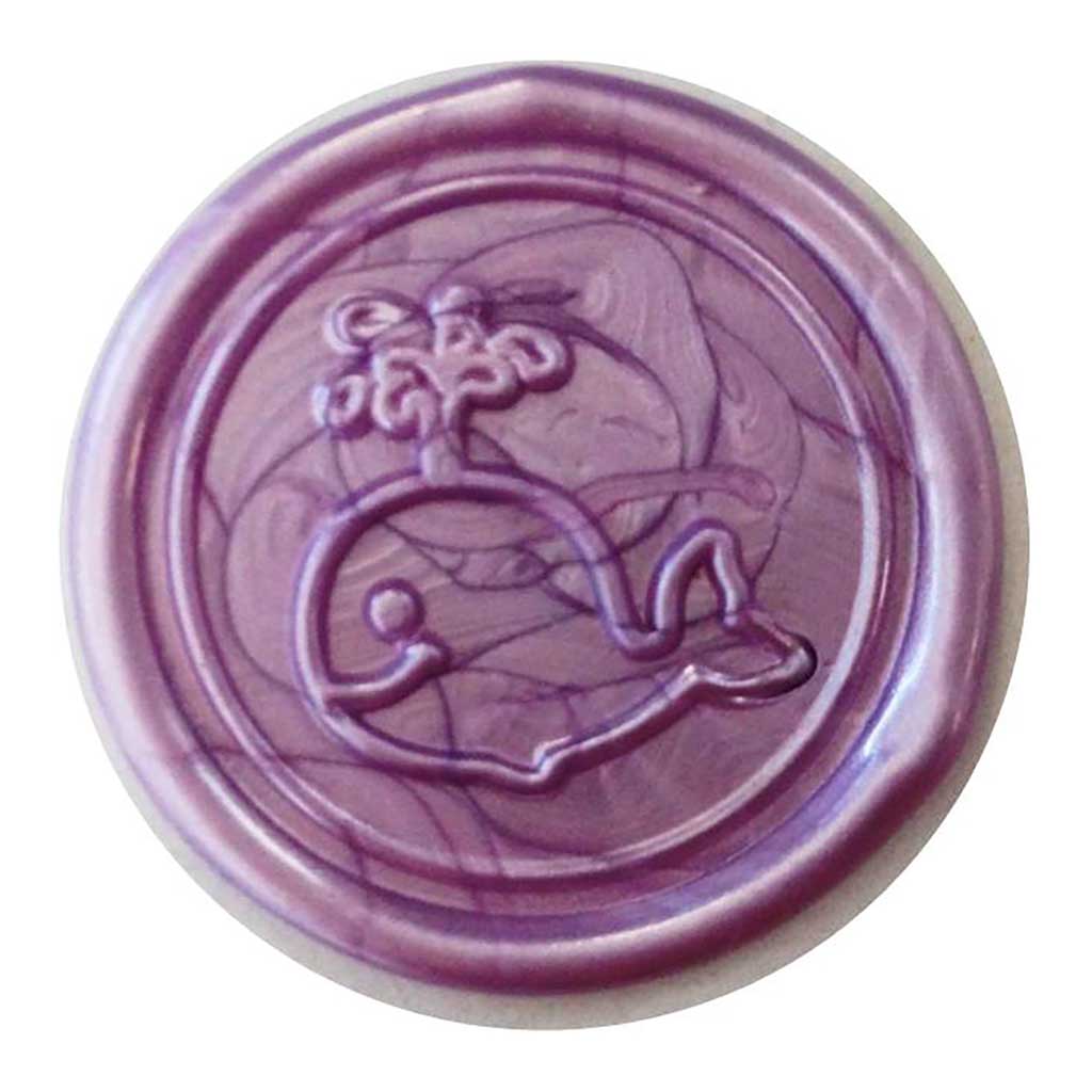 Herbin Wax Gun Sticks Pearly Lilac, Pack of 6 - Cafe Supply