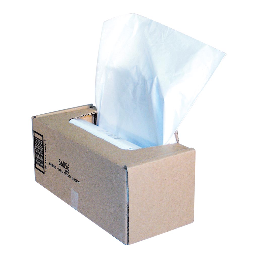 Fellowes Shredder Bags Commercial 114L, Pack of 50 - Cafe Supply