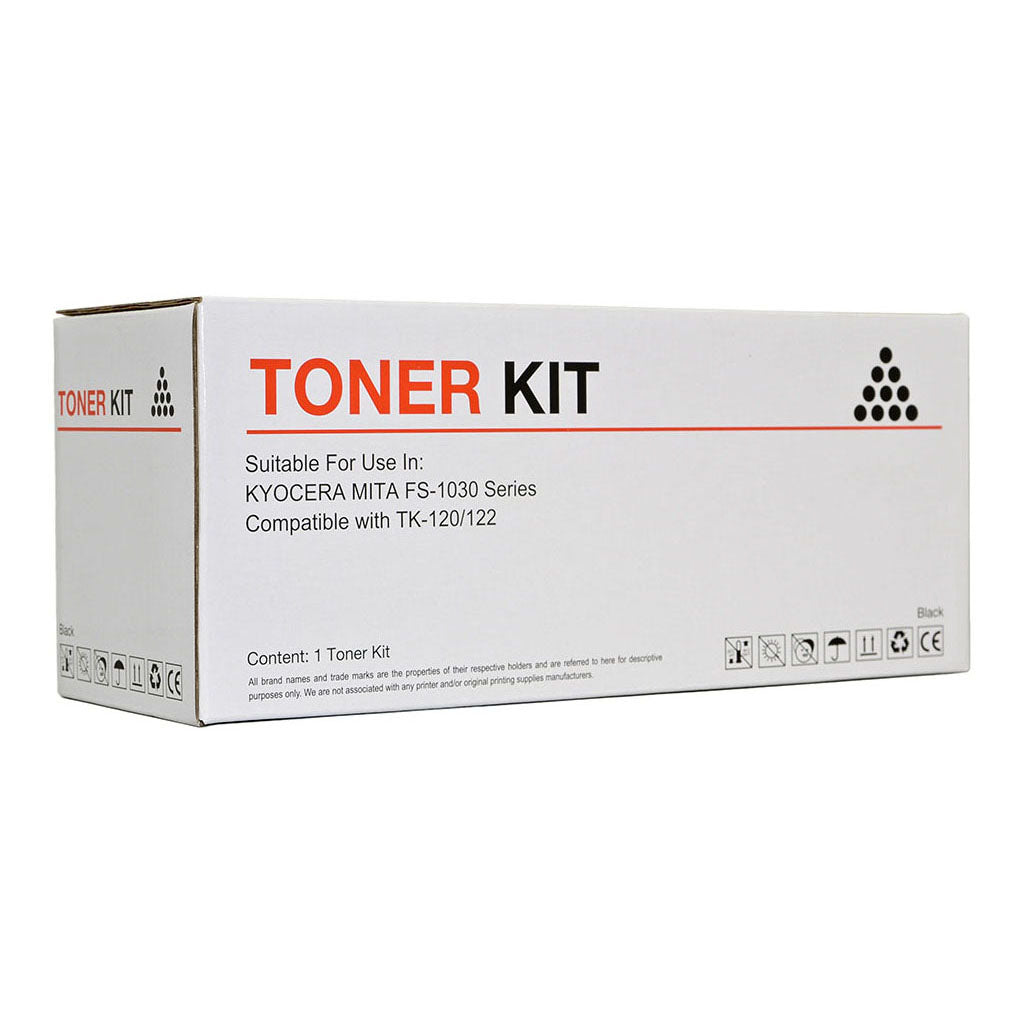 Icon Compatible Kyocera TK120 Black Toner Cartridge - Cafe Supply
