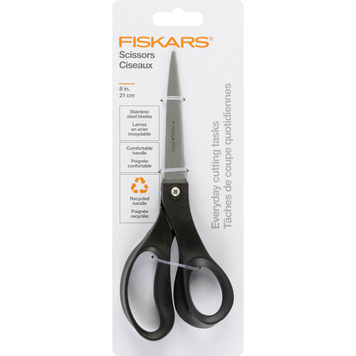 Fiskars Performance Scissors Recycled 8 inch - Cafe Supply