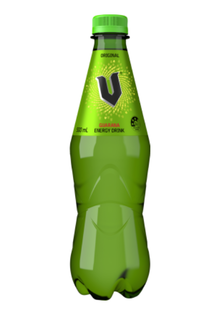 V Original Guarana Energy Drink 500ml - Cafe Supply