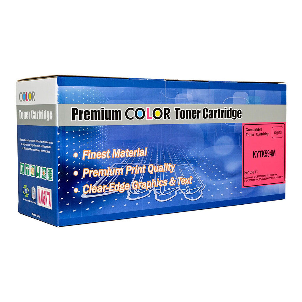 Icon Compatible Kyocera TK594 Magenta Toner Cartridge - Cafe Supply