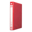 OSC Insert Binder A4 2D 25mm Red - Cafe Supply