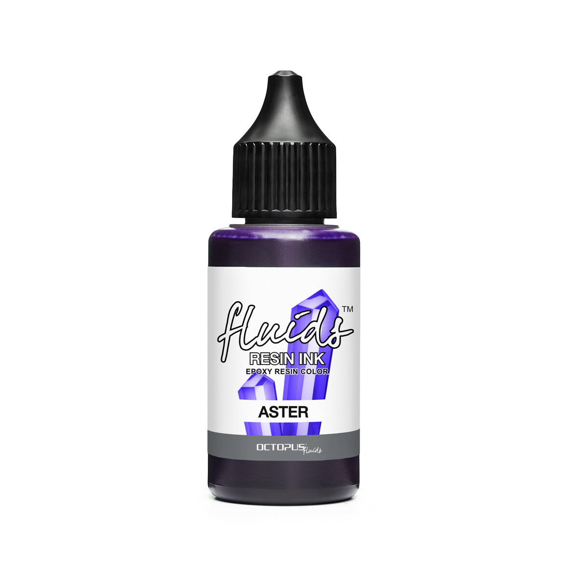 Octopus Fluids Resin Ink Aster Violet 30ml - Cafe Supply