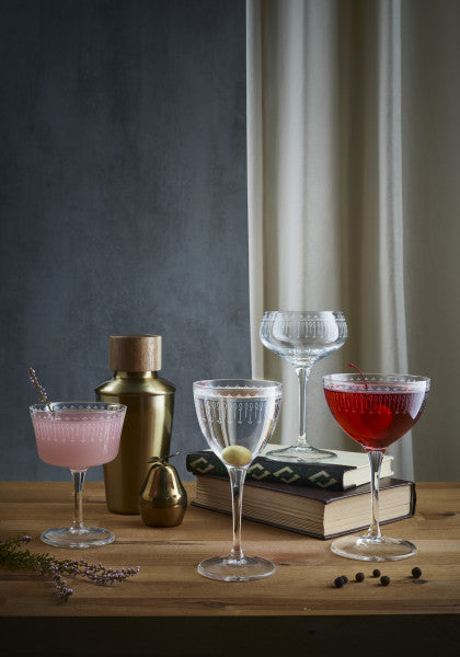 Bormioli Rocco Bartender Art Deco' Martini 235ml - Cafe Supply