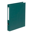 Icon Ringbinder Linen A4 2D 26mm Forest Green - Cafe Supply
