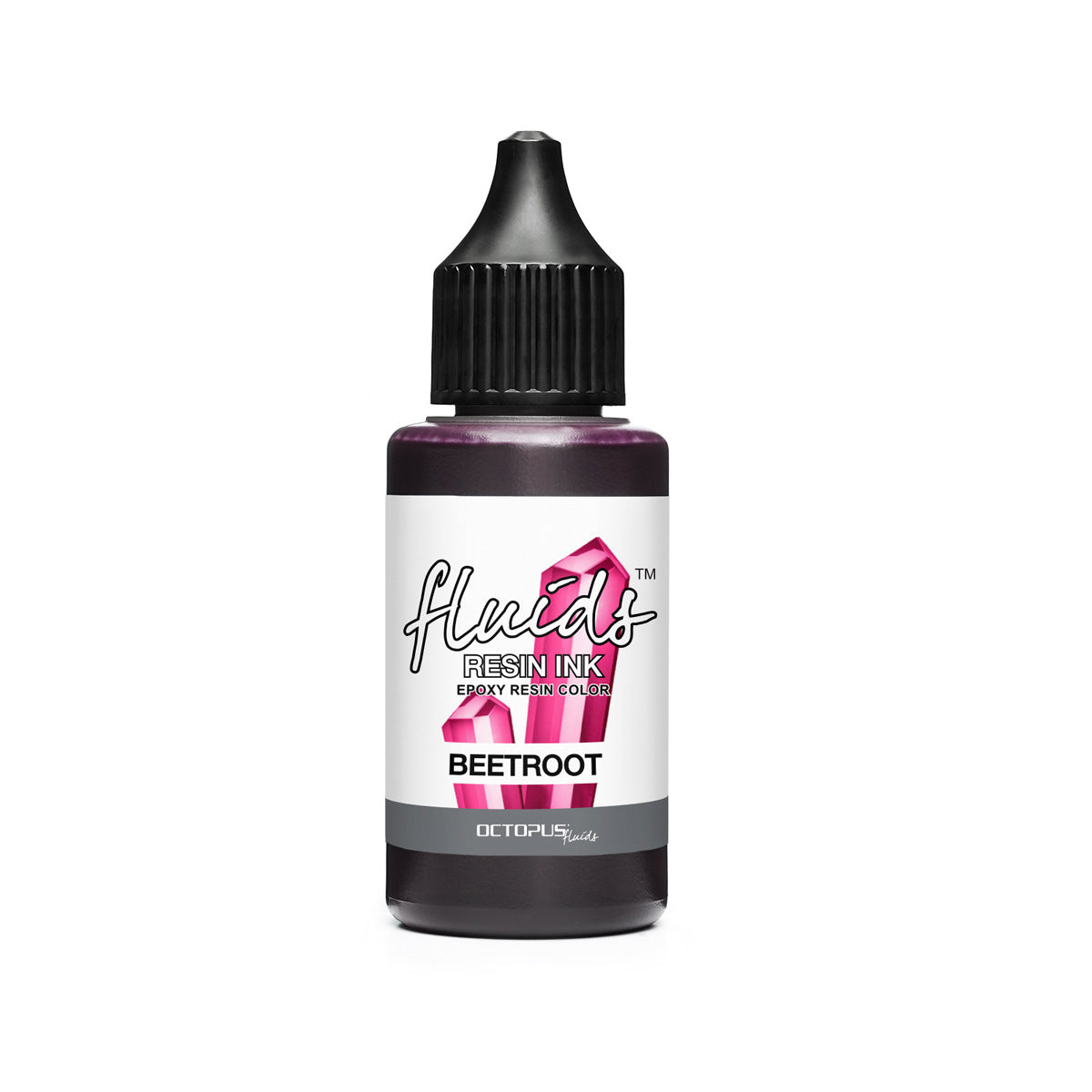 Octopus Fluids Resin Ink Beetroot Red 30ml - Cafe Supply