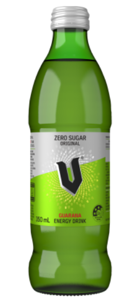 V Zero Sugar Original Guarana Energy Drink 350ml - Cafe Supply