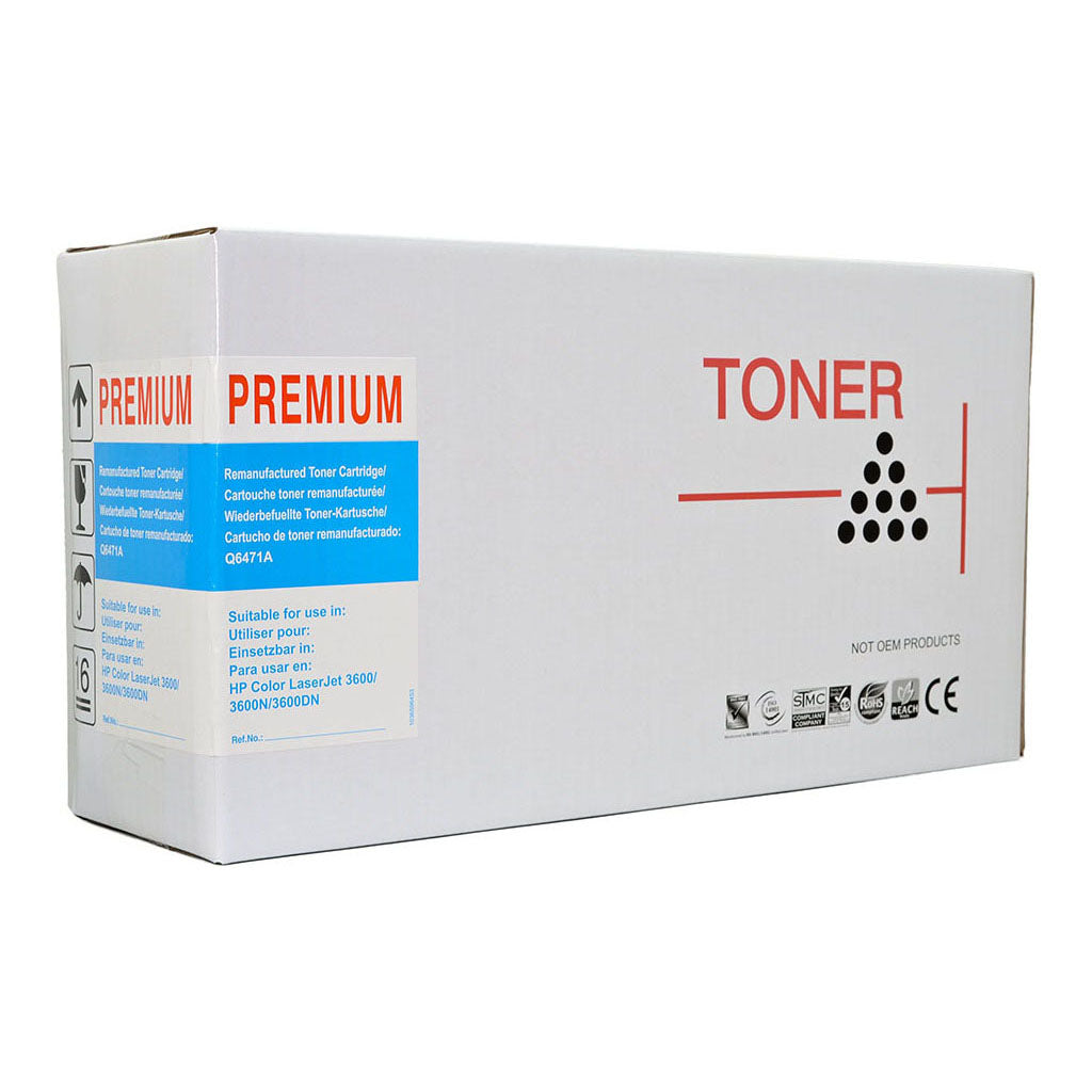 Icon Remanufactured HP Q6471A CART 317 Cyan Toner Cartridge - Cafe Supply