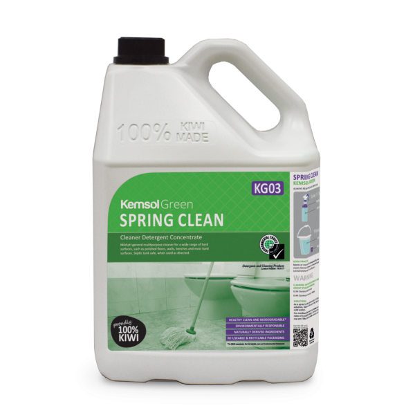 Kemsol Spring Clean Green Detergent 5L - Cafe Supply