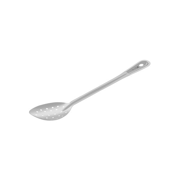 Chef Inox Basting Spoon- Stainless Steel Perforated 330mm - Cafe Supply