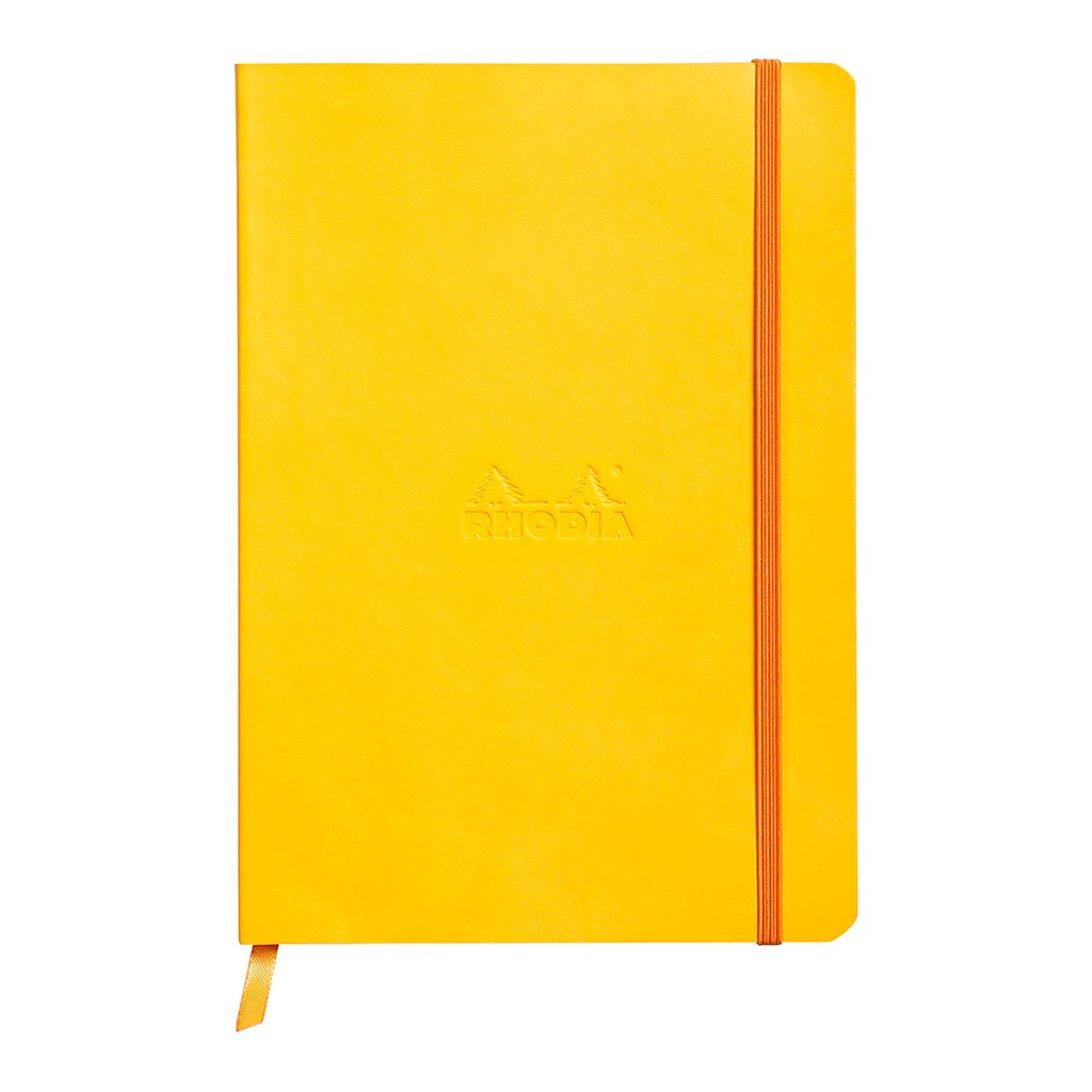 Rhodiarama Softcover Notebook A5 Dotted Daffodil - Cafe Supply