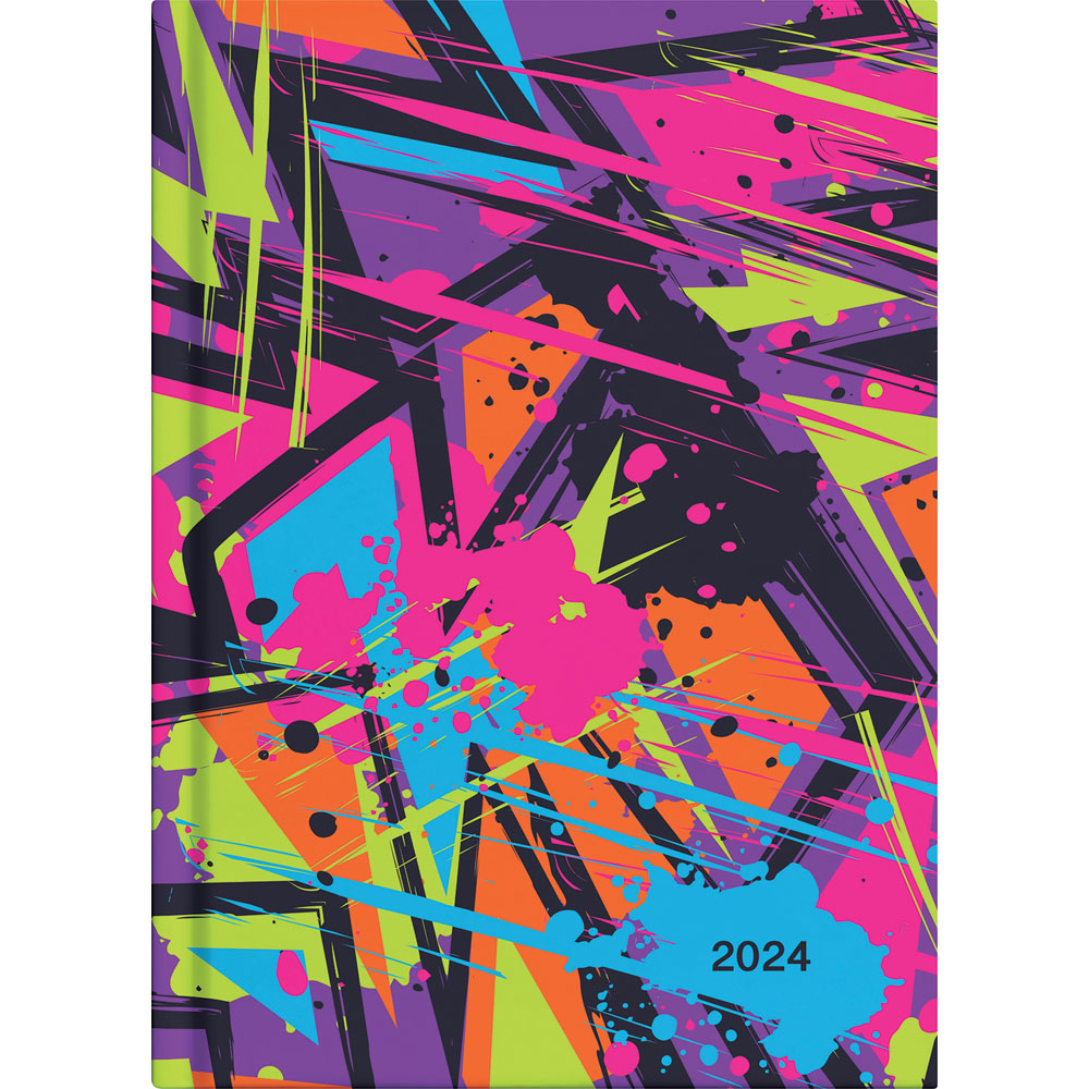 Collins A51 Carnival Day to Page Diary Even Year - Cafe Supply