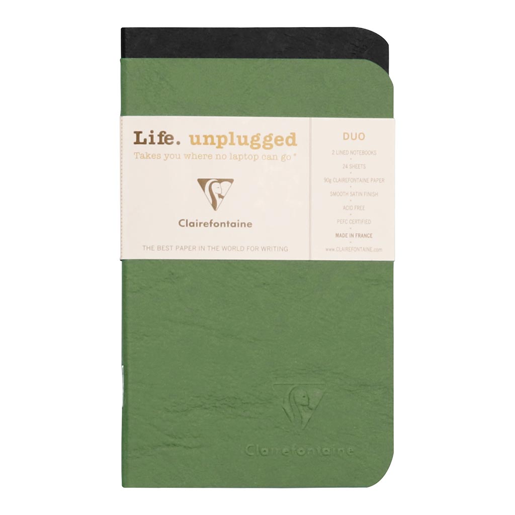Age Bag Notebook Pocket Lined Assorted, Pack of 2 - Cafe Supply