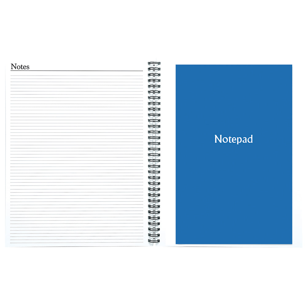 Collins Diary A53 Cities Wiro PP With Note Pad Even Year - Cafe Supply