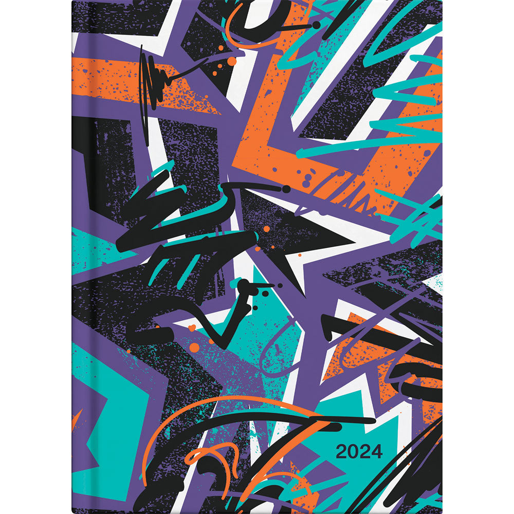 Collins A51 Carnival Day to Page Diary Even Year - Cafe Supply