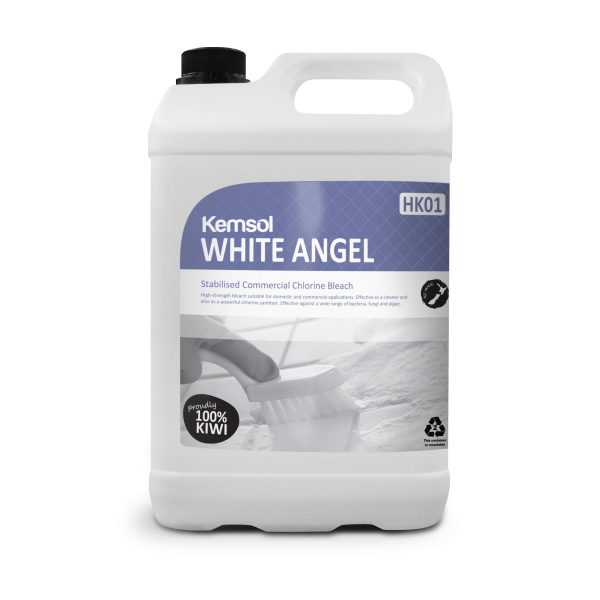 Kemsol White Angel Chlorine Bleach 5L - Cafe Supply
