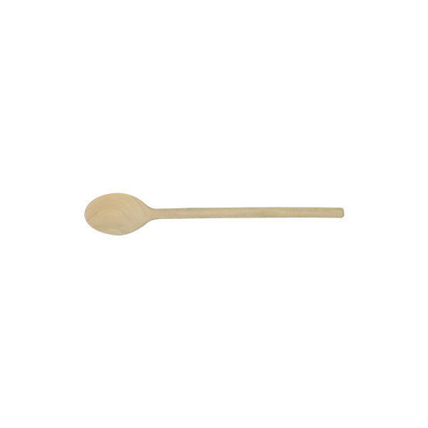 Chef Inox Spoon Beechwood with Thick Handle 400mm - Cafe Supply