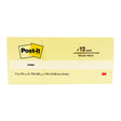 Post-it Notes 653-Y 38x50mm Yellow, Pack of 12 - Cafe Supply
