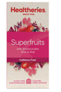 Healtheries Superfruits With Blackcurrant Acai & Goji Tea Bags 20pk - Cafe Supply