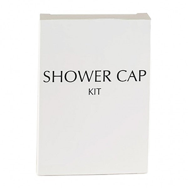 The White Collection Shower Cap (250) - Cafe Supply