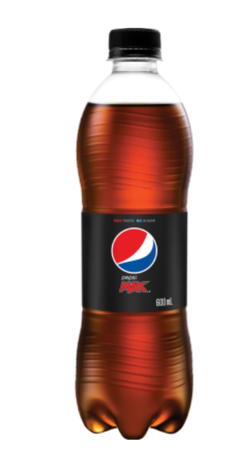 Pepsi Max Soft Drink 600ml - Cafe Supply