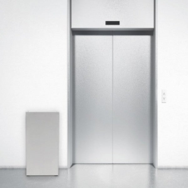 40L Rectangular S/S Swing Top Bin - Cafe Supply