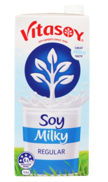 Vitasoy Regular Soy Milky 1l - Cafe Supply