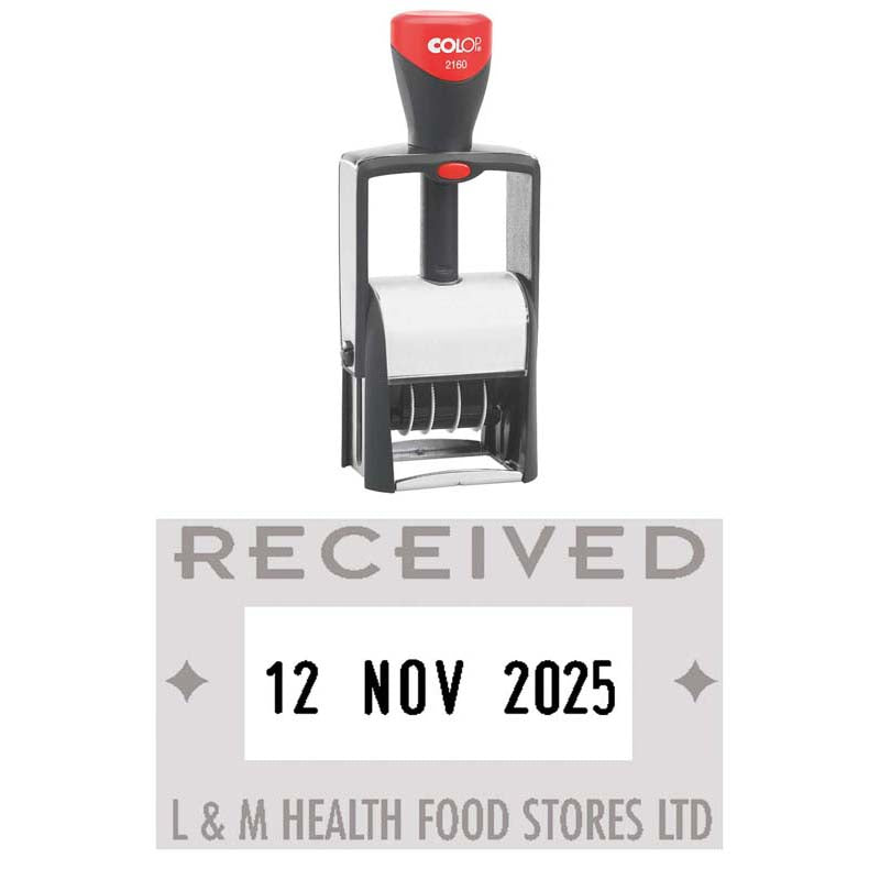 Colop Stamp Dater 2160 Metal Frame Classic Line - Cafe Supply