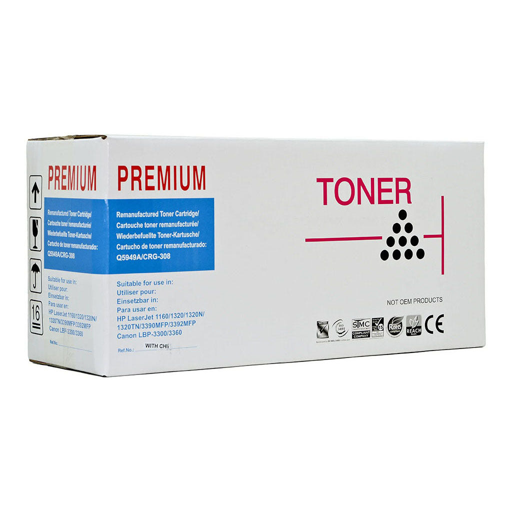 Icon Compatible HP Q5949A CART308 CART315 Q7553A Black Toner - Cafe Supply