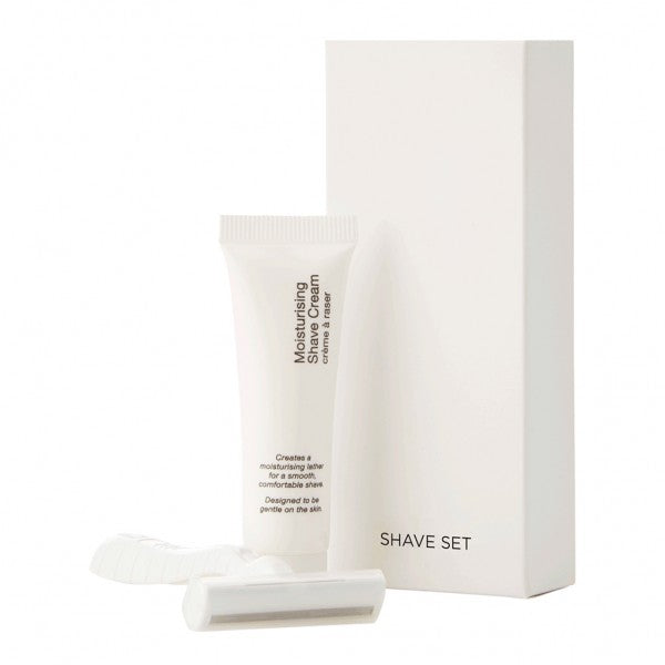 The White Collection Shaving Kit (250) - Cafe Supply
