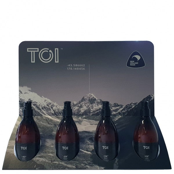 TOI Pump Bottle Retail Display - Cafe Supply