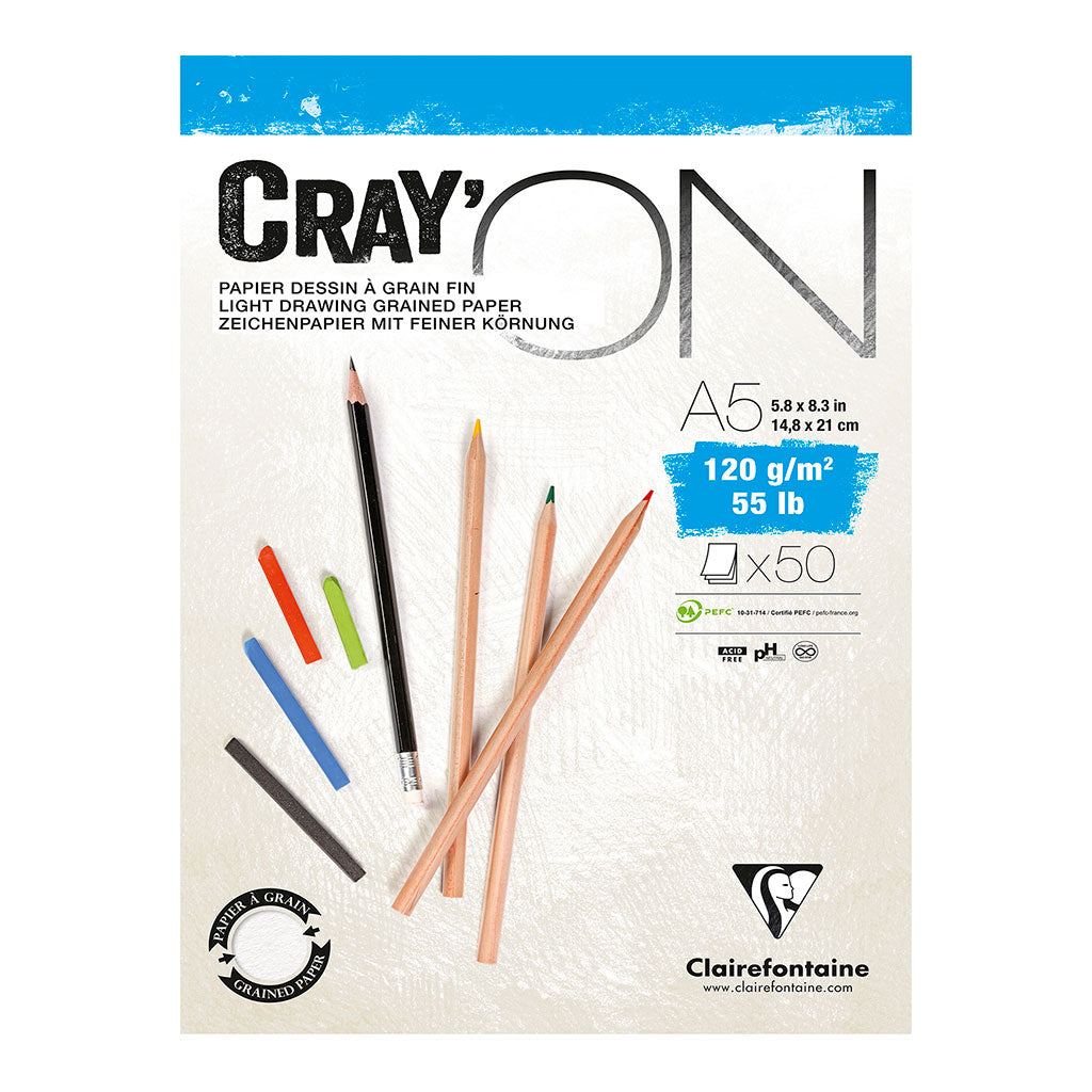 CrayON Pad A5 120g 50sh - Cafe Supply