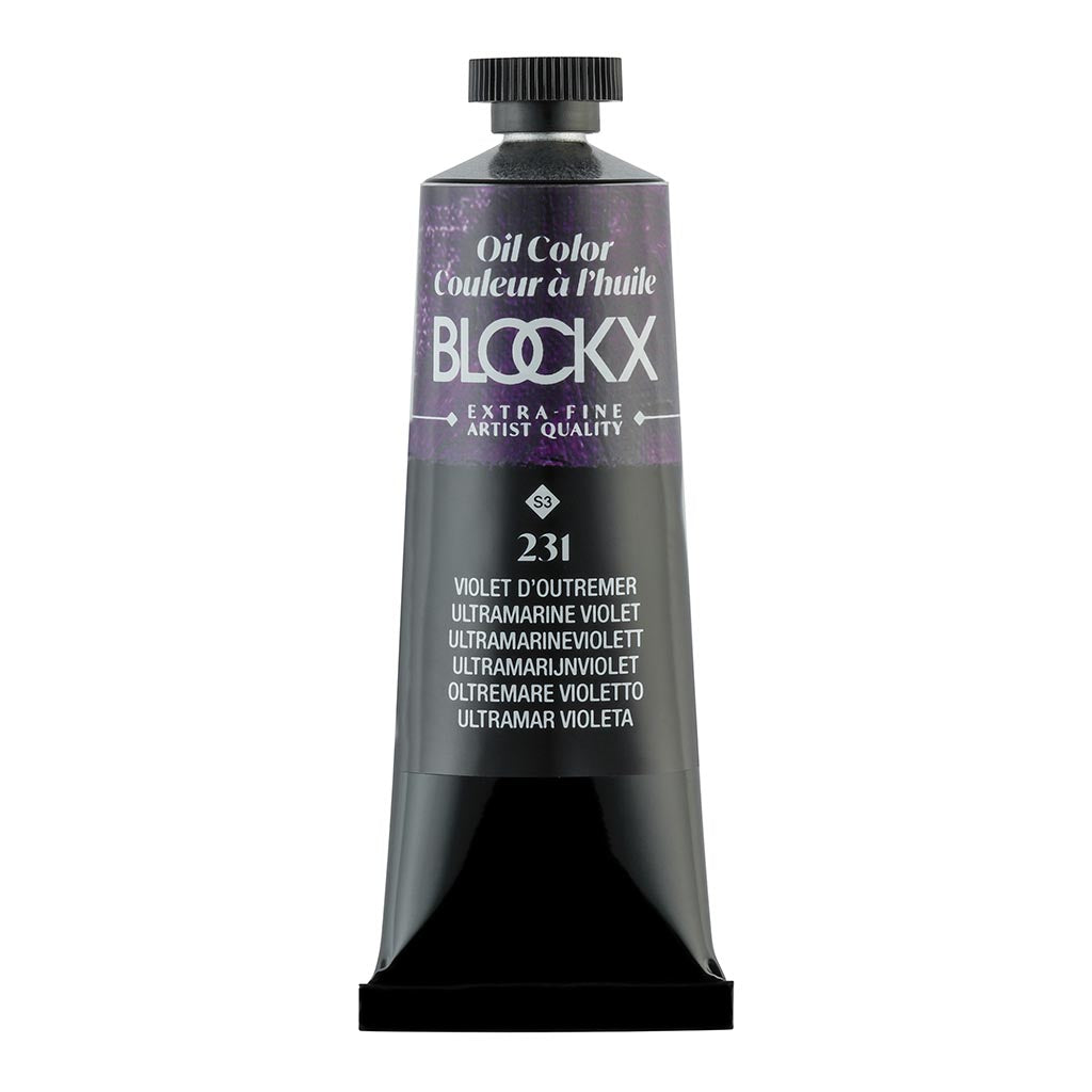 BLOCKX Oil Tube 35ml S3 231 Ultramarine Violet - Cafe Supply