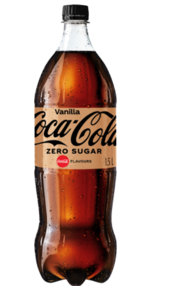 Coca-Cola Zero Sugar Vanilla Soft Drink 1.5l - Cafe Supply