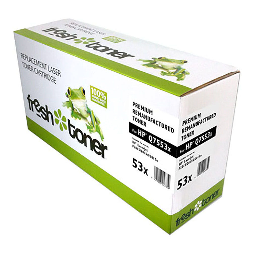 Icon Remanufactured HP Q7553X CART315 Black Toner Cartridge - Cafe Supply
