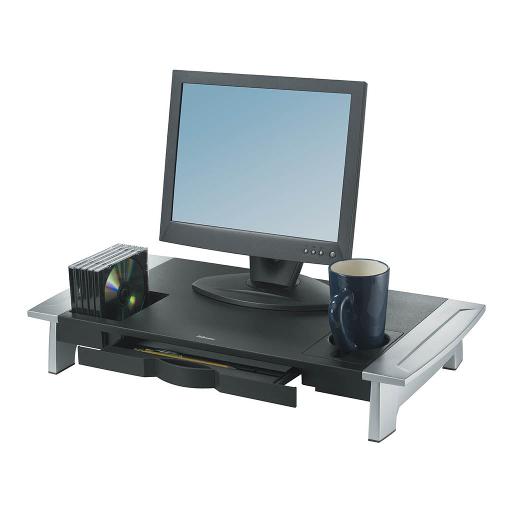 Fellowes Office Suites Premium Monitor Riser - Cafe Supply