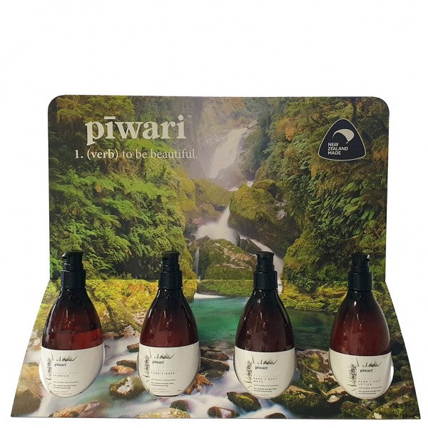 Piwari Pump Bottle Retail Display - Cafe Supply