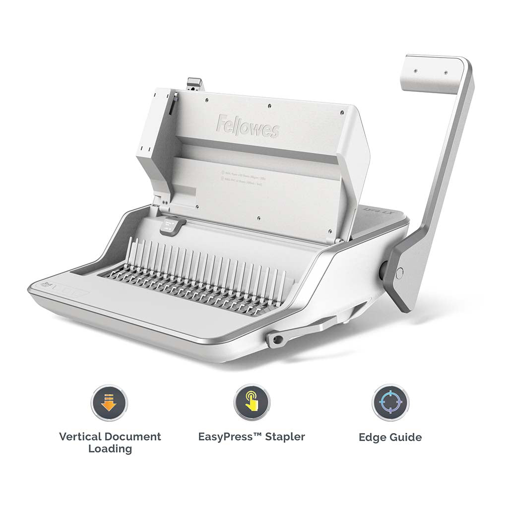 Fellowes Lyra 3-in-1 Manual Binding Centre - Cafe Supply