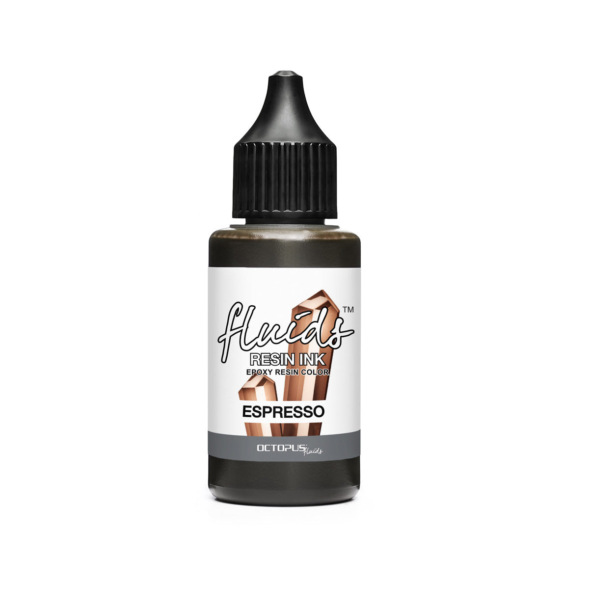 Octopus Fluids Resin Ink Espresso Brown 30ml - Cafe Supply